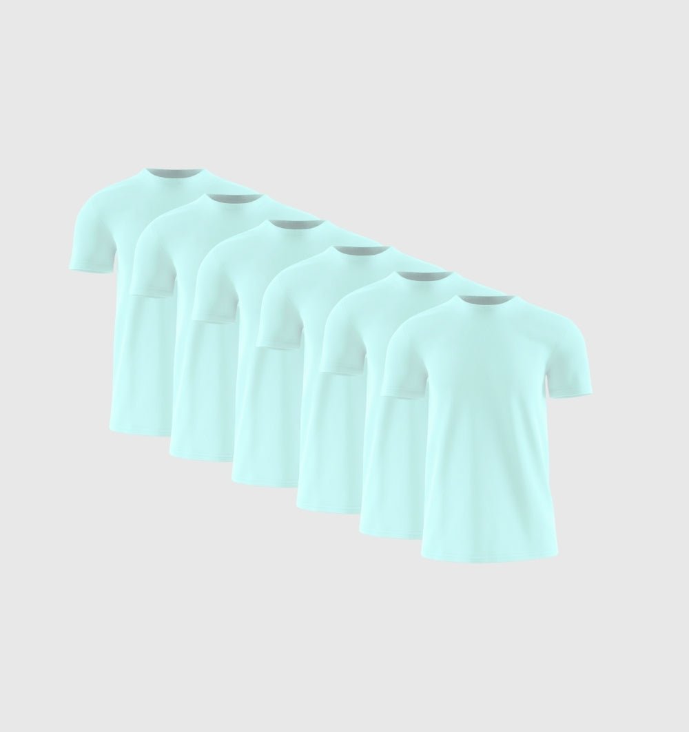 Pack de 6 - Bleu Turquoise