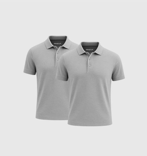 Pack de 2 Polo - Gris