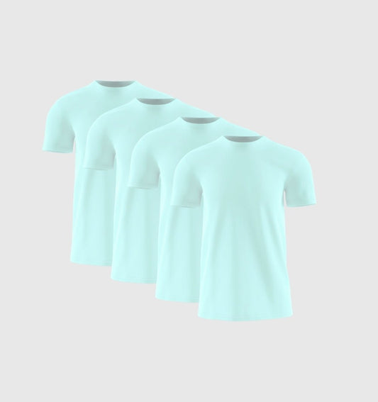 Pack de 4 - Bleu Turquoise