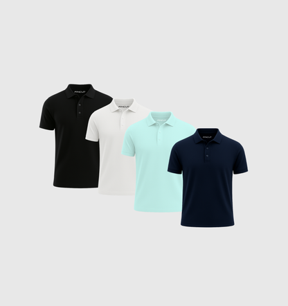 Pack de 4 Polos - Été