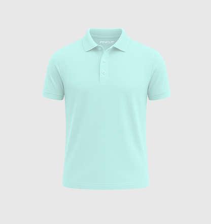 Le Polo - Bleu turquoise