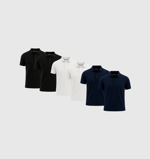 Pack de 6 Polos - Essentiel