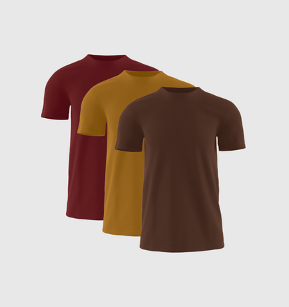 Pack de 3 - Marron