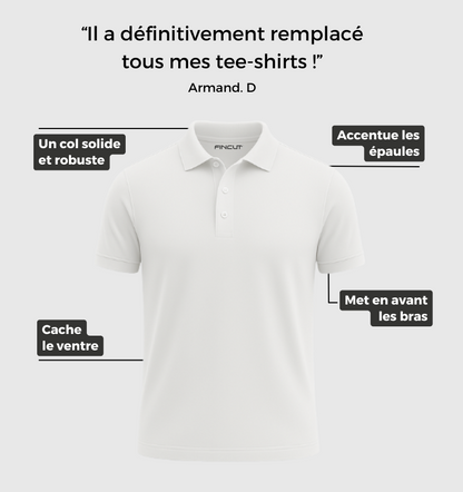 Pack de 6 Polos - Blanc