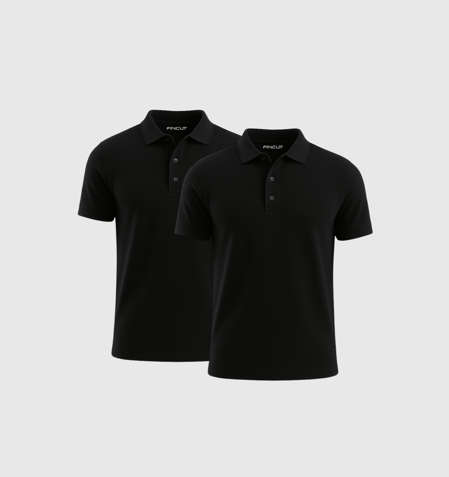 Pack de 2 Polos - Noir