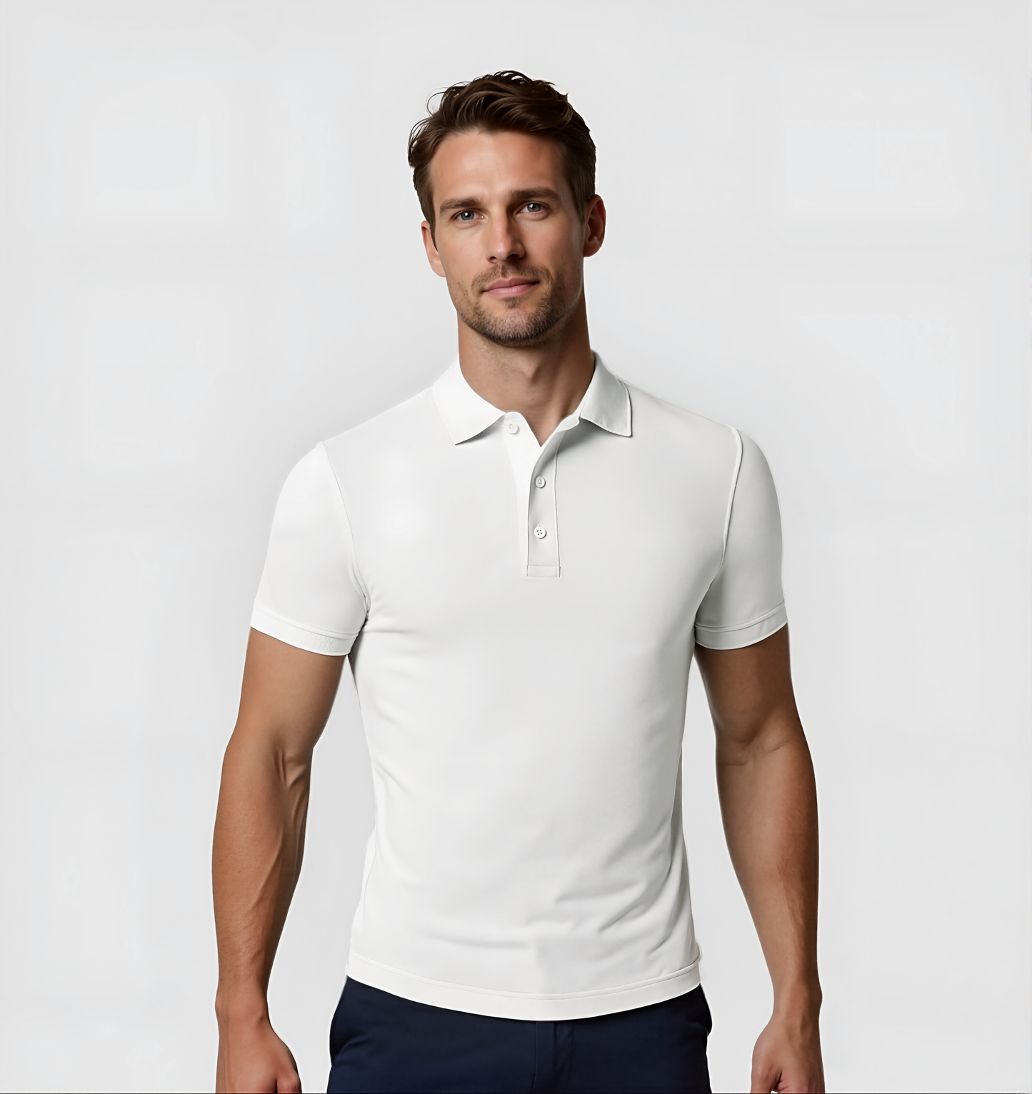 Pack de 9 Polos - Blanc