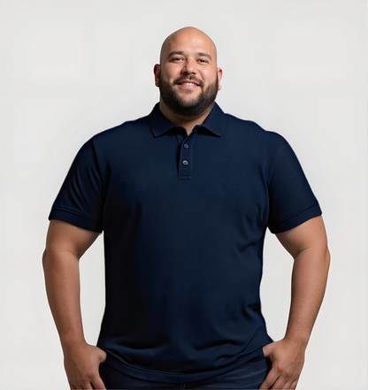 Pack de 9 Polos - Bleu marine