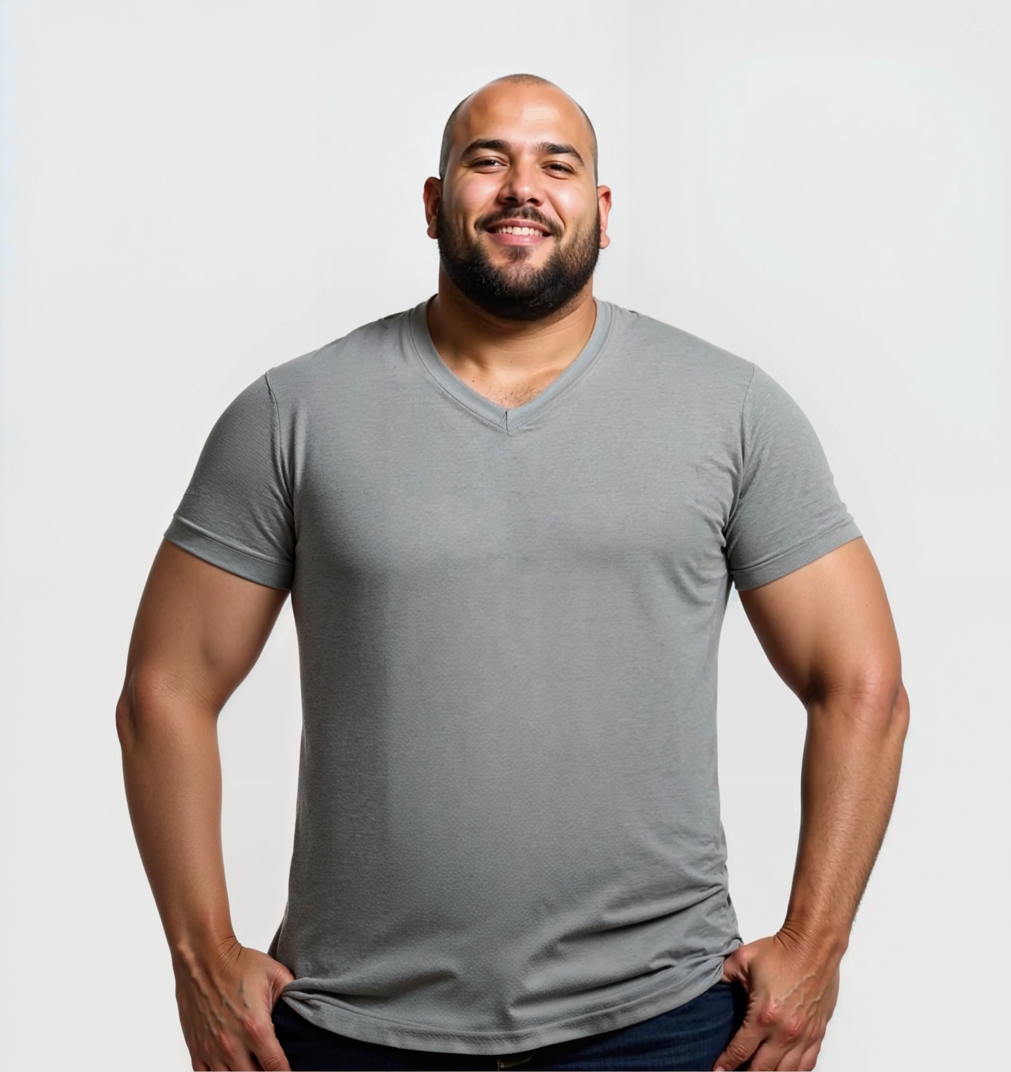 Pack de 3 Col V - Gris